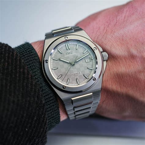 iwc titanio|iwc ingenieur watch review.